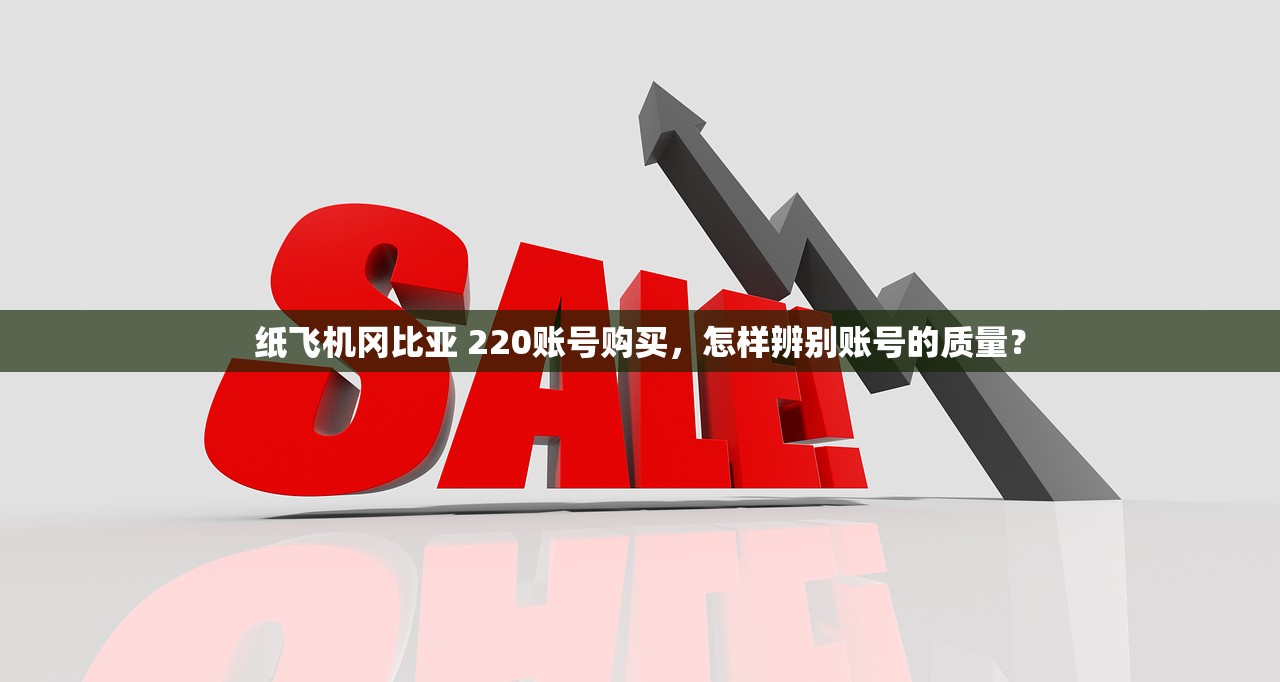 纸飞机冈比亚 220账号购买，怎样辨别账号的质量？
