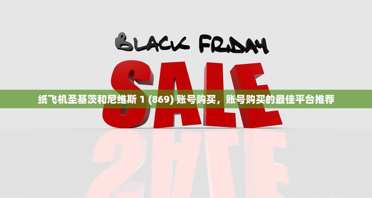 纸飞机圣基茨和尼维斯 1 (869) 账号购买，账号购买的最佳平台推荐