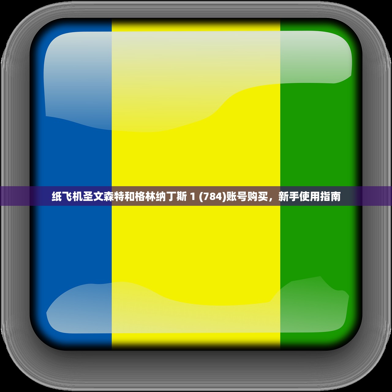 纸飞机圣文森特和格林纳丁斯 1 (784)账号购买，新手使用指南